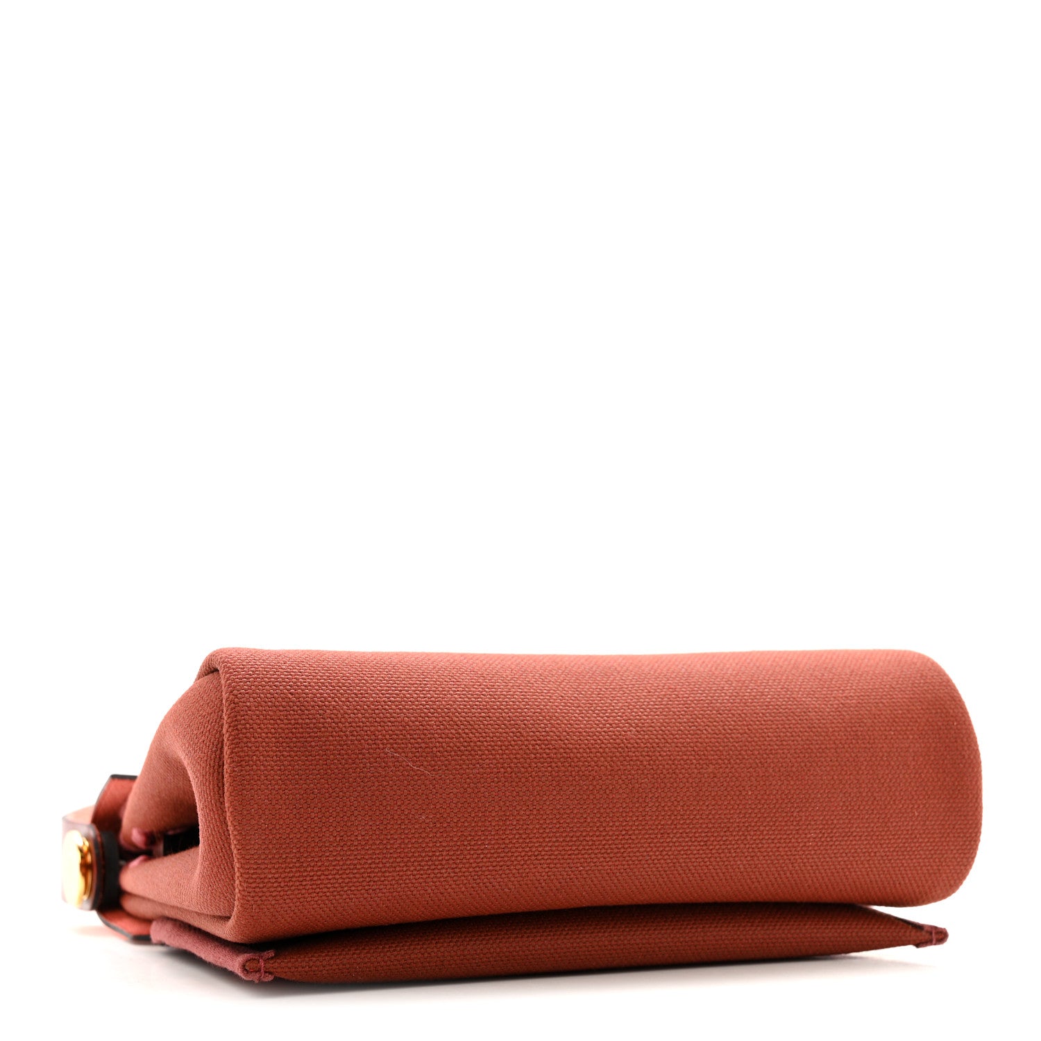 Hermes Military Toile Vache Hunter Herbag Zip Retourne 20 Rouge H 4 of 12