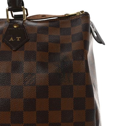 Louis Vuitton Damier Ebene Speedy 35 12 of 15