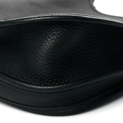 Hermes Taurillon Clemence Evelyne III PM Black 10 of 11