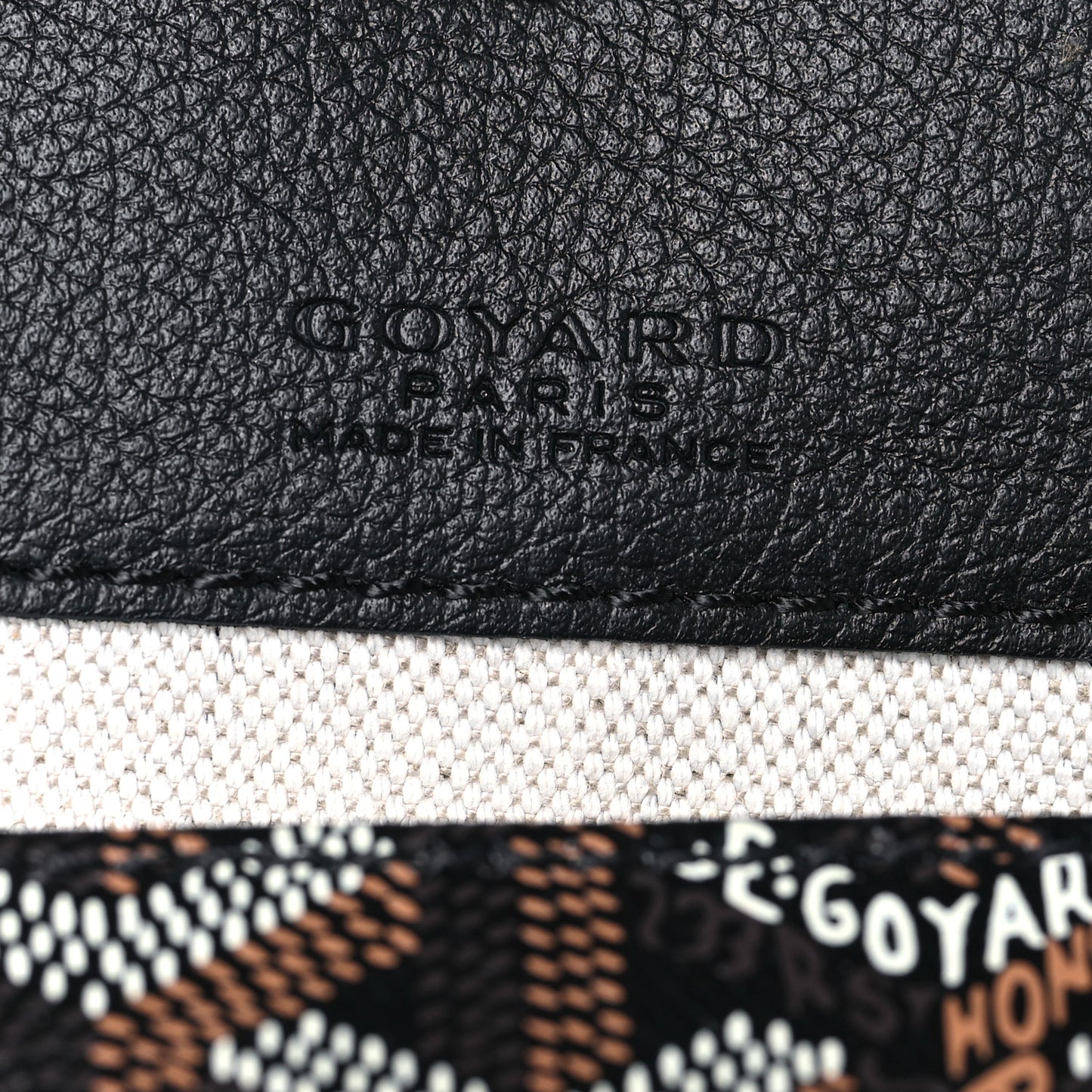 Goyardine Saint Louis GM Black