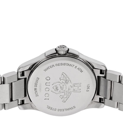 Gucci Stainless Steel 27mm G-Timeless Charm Quartz Watch 4 of 5