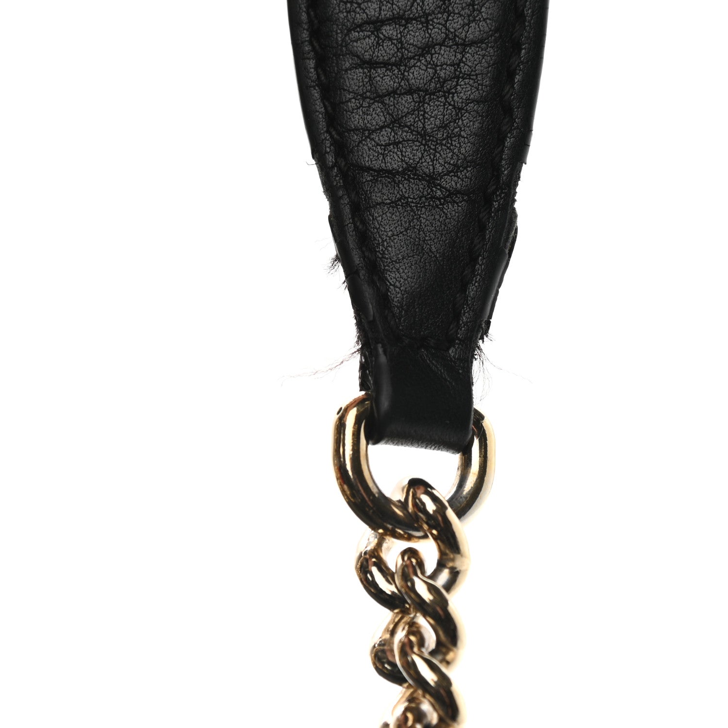 Gucci Pebbled Calfskin Medium Soho Chain Shoulder Bag Black 12 of 13