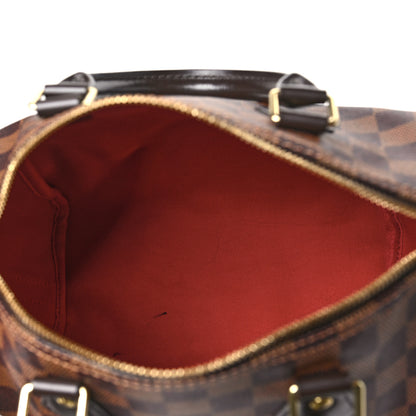 Louis Vuitton Damier Ebene Speedy Bandouliere 25 5 of 11