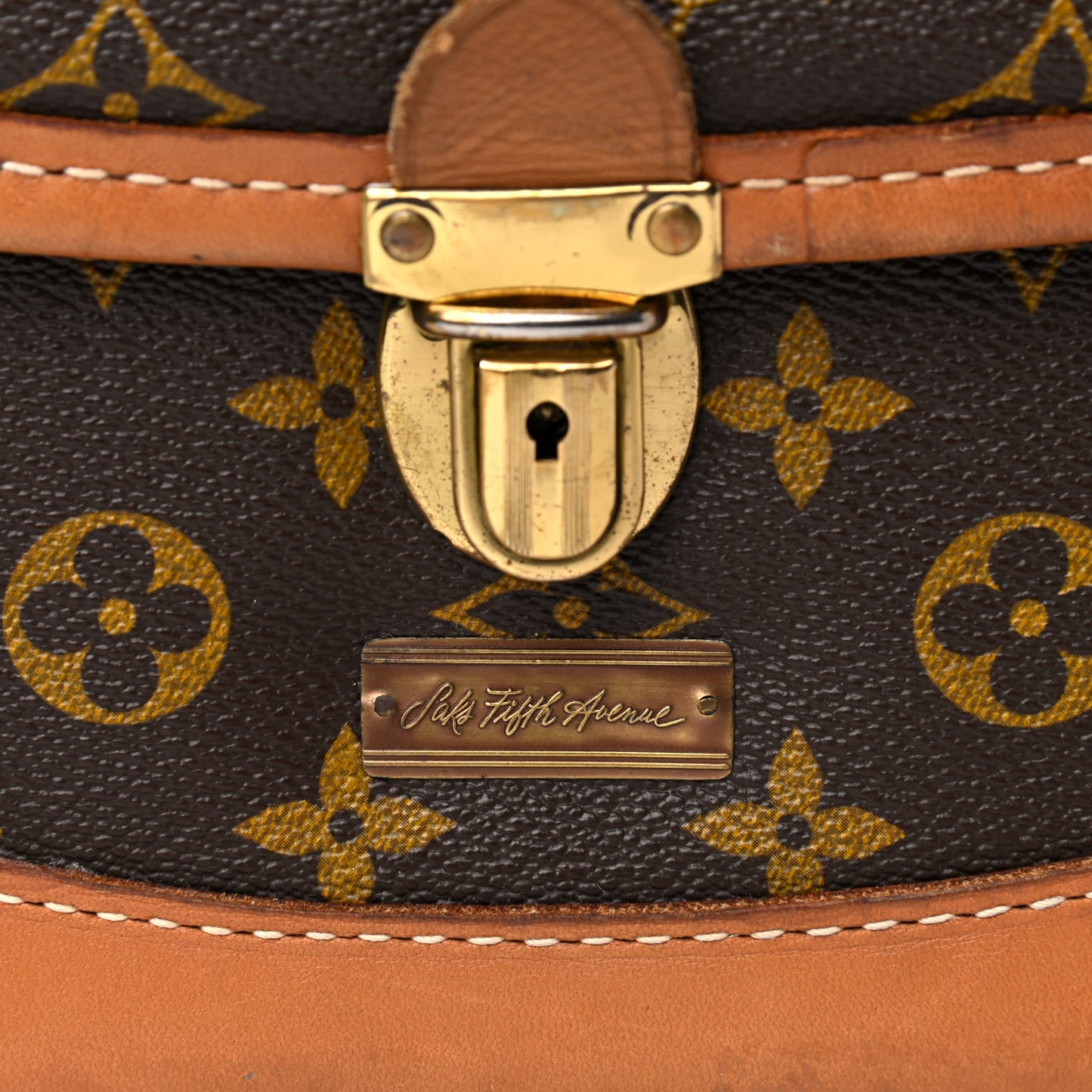 Monogram French Company Beauty Train Case