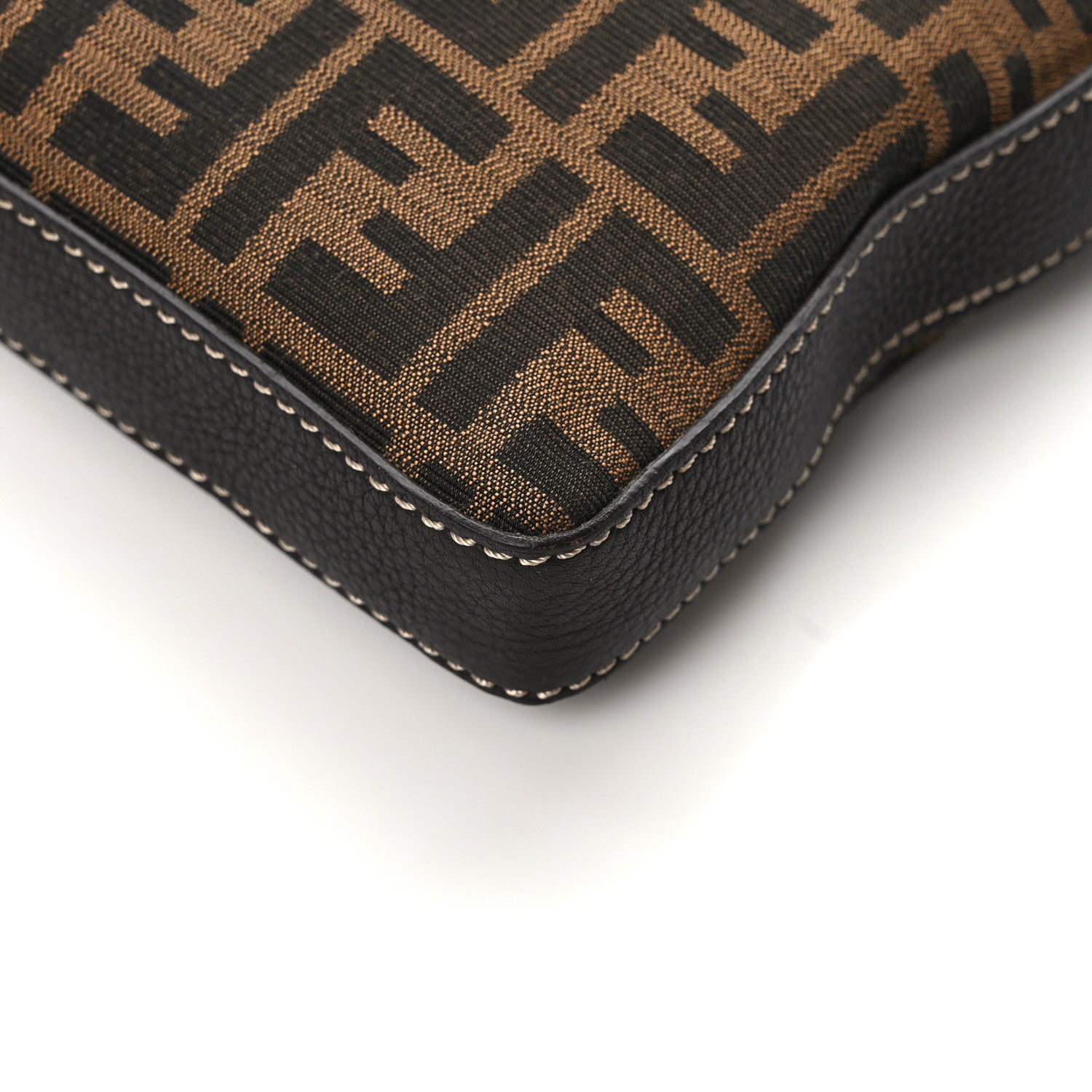 Fendi Zucca Cuoio Romano Selleria Messenger Tobacco Moro 12 of 13