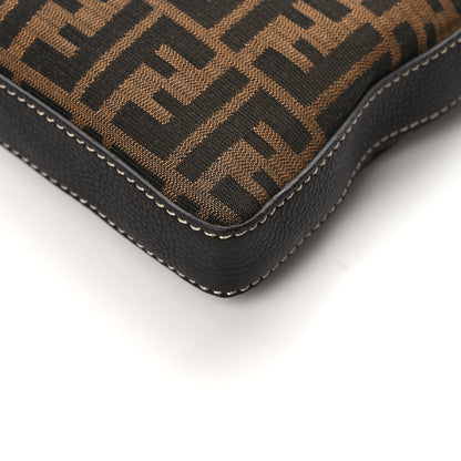 Fendi Zucca Cuoio Romano Selleria Messenger Tobacco Moro 12 of 13