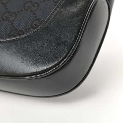 Gucci Monogram Small Jackie O Hobo Black 10 of 18