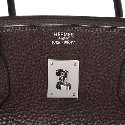 Hermes Fjord Birkin 40 Chocolate 21 of 34