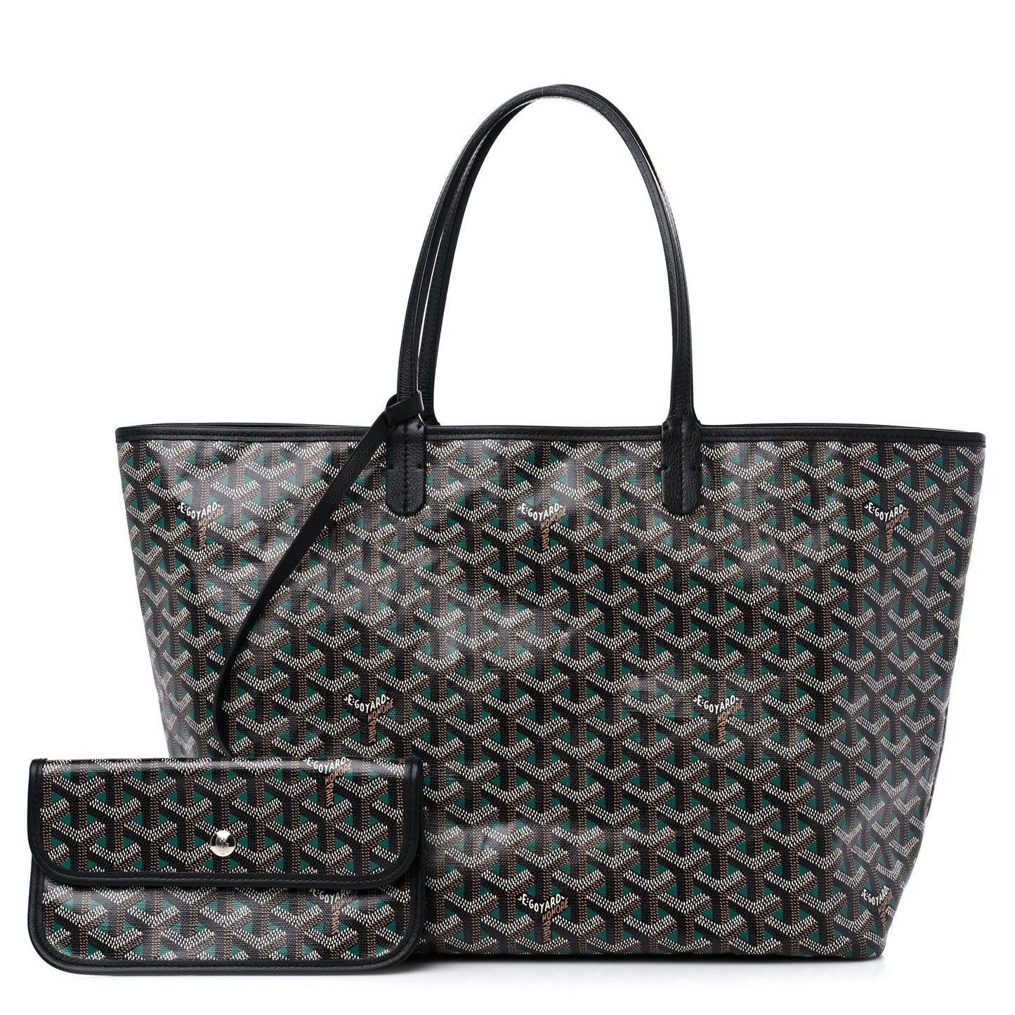 Goyardine Saint Louis Claire Voie PM Black Green