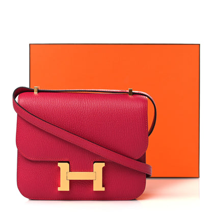 Hermes Chevre Mysore Constance 18 Framboise 10 of 10