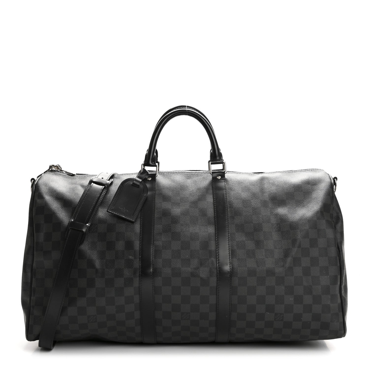 Louis Vuitton Damier Graphite Keepall Bandouliere 55 1 of 15