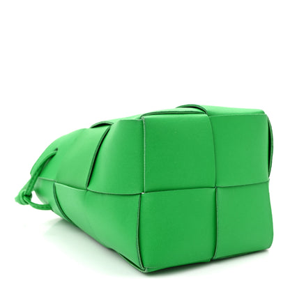 Bottega Veneta Nappa Maxi Intrecciato Mini Cassette Bucket Bag Parakeet 4 of 9