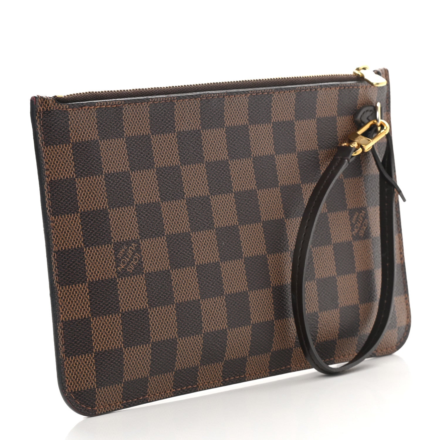 Louis Vuitton Damier Ebene Neverfull MM GM Pochette 3 of 9