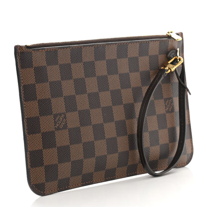 Louis Vuitton Damier Ebene Neverfull MM GM Pochette 3 of 9