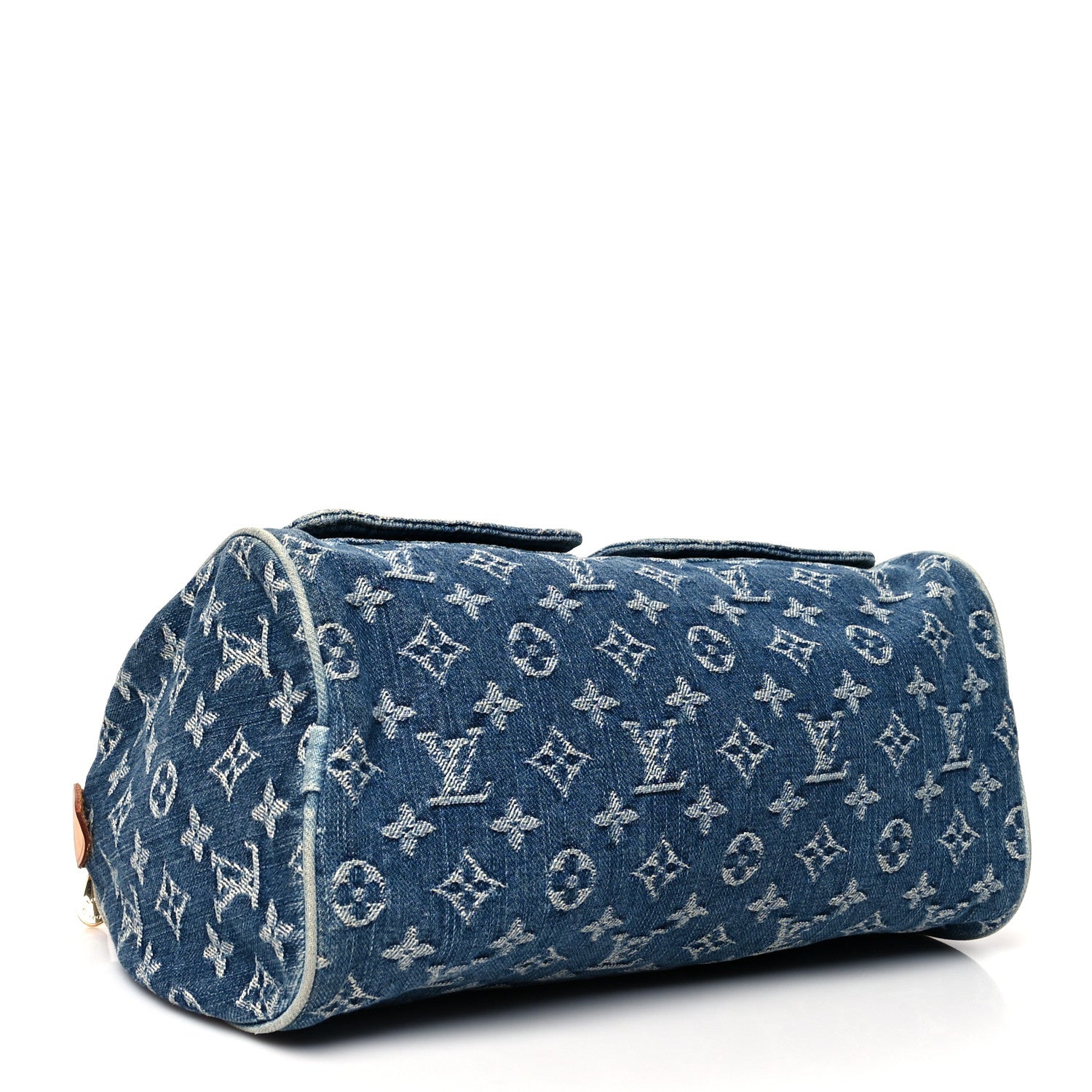 Louis Vuitton Monogram Denim Neo Speedy Blue 4 of 14