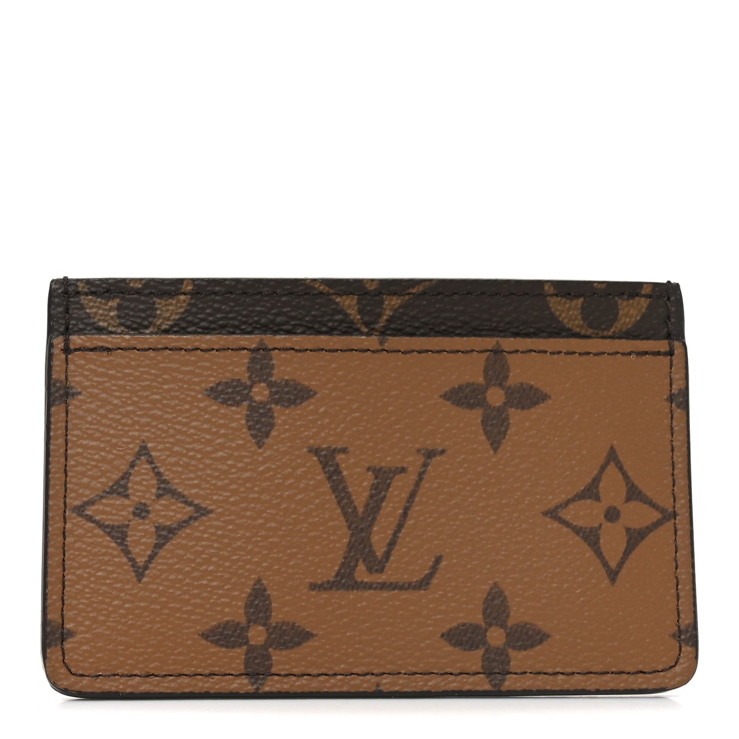 Reverse Monogram Card Holder