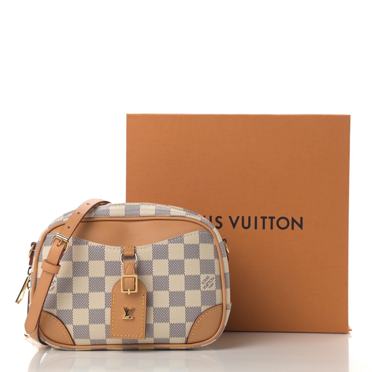 Louis Vuitton Damier Azur Mini Deauville 10 of 10