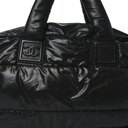 Chanel Nylon Coco Cocoon Large Reversible Tote Black 8 of 10