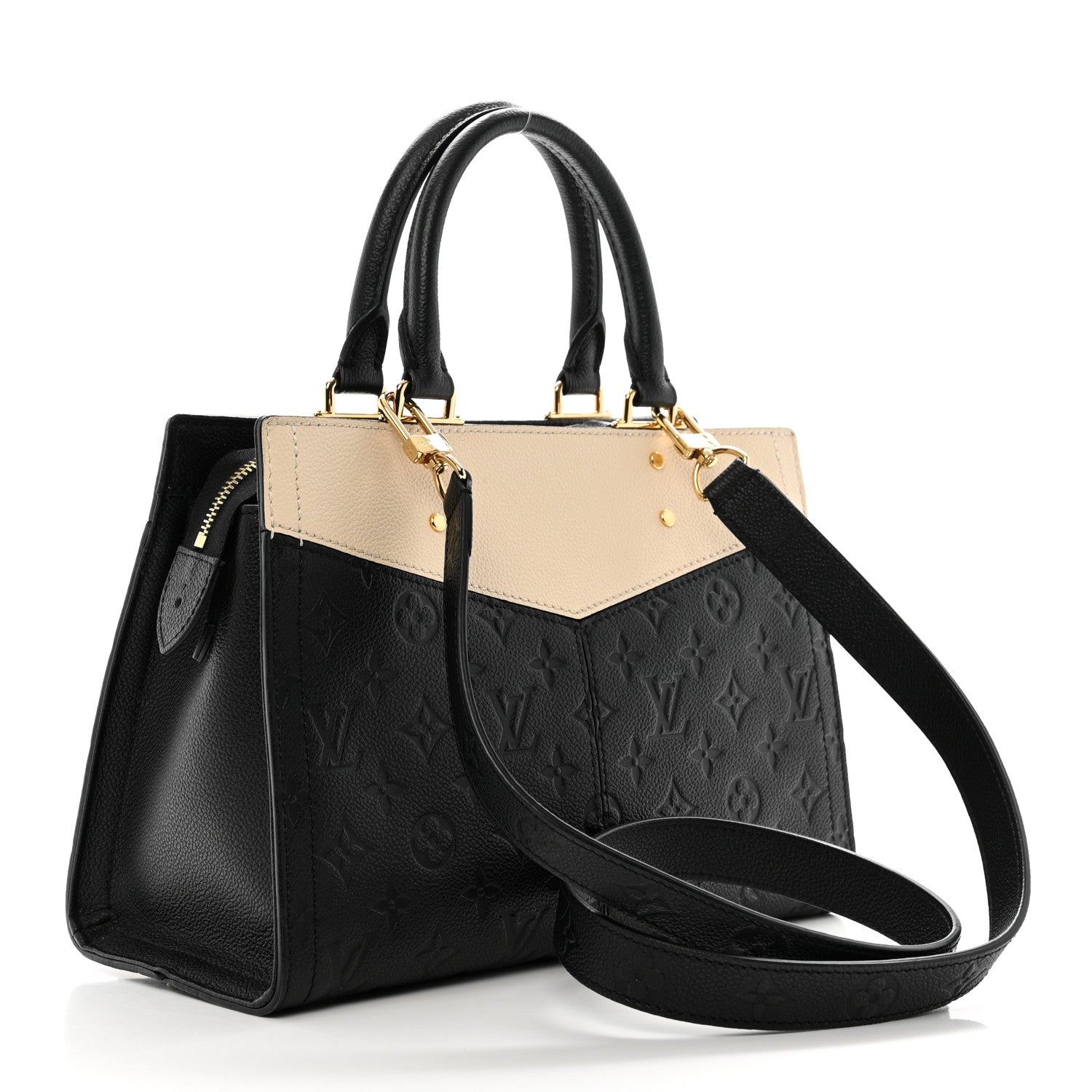 Louis Vuitton Empreinte Sully PM Black Creme 3 of 9