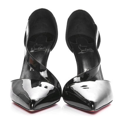 Christian Louboutin Patent Astrid 100 Pumps 39.5 Black 3 of 9