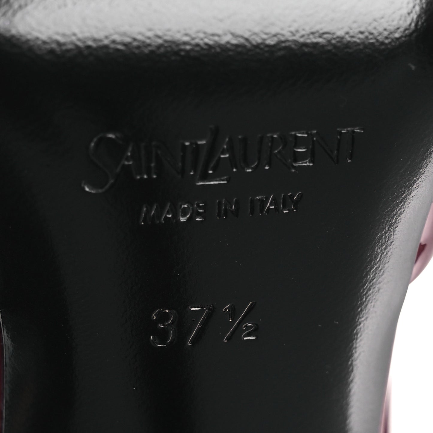 Patent Calfskin La Scandale 110 Sandals 37.5 Grenat