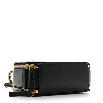 Chanel Caviar Quilted Small Pick Me Up Vanity Case Black 4 of 14