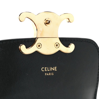 Celine Shiny Calfskin Mini Triomphe Black 6 of 10