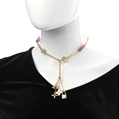 Louis Vuitton Inclusion Chain Necklace Gold 2 of 4