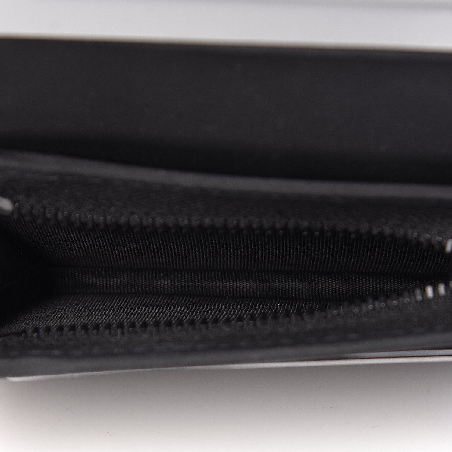 Christian Dior Ultra Matte Calfskin Saddle Card Holder Black 6 of 8