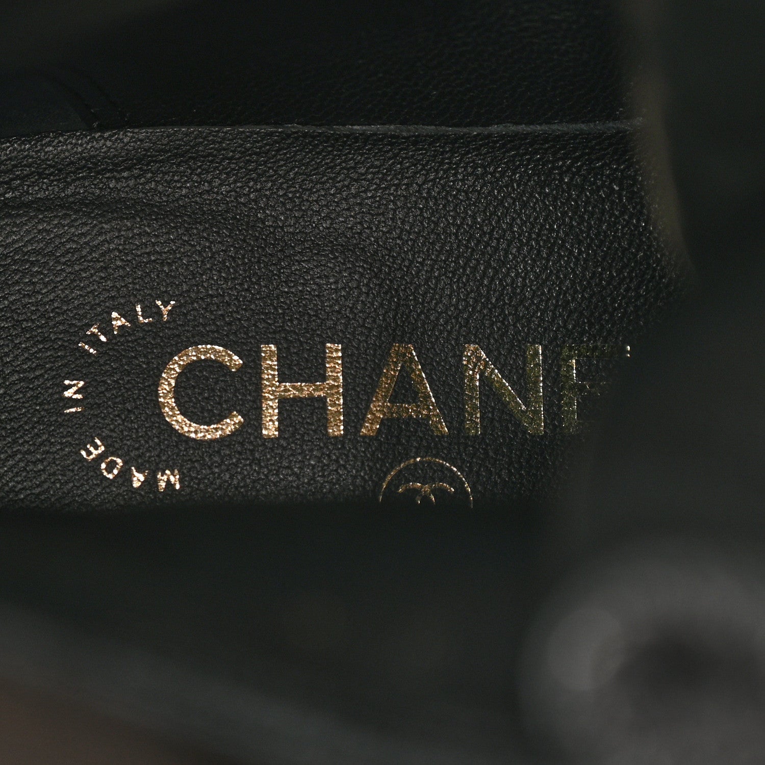 Chanel Tweed Lace Up Combat Boots 37.5 Dark Grey Black 14 of 26