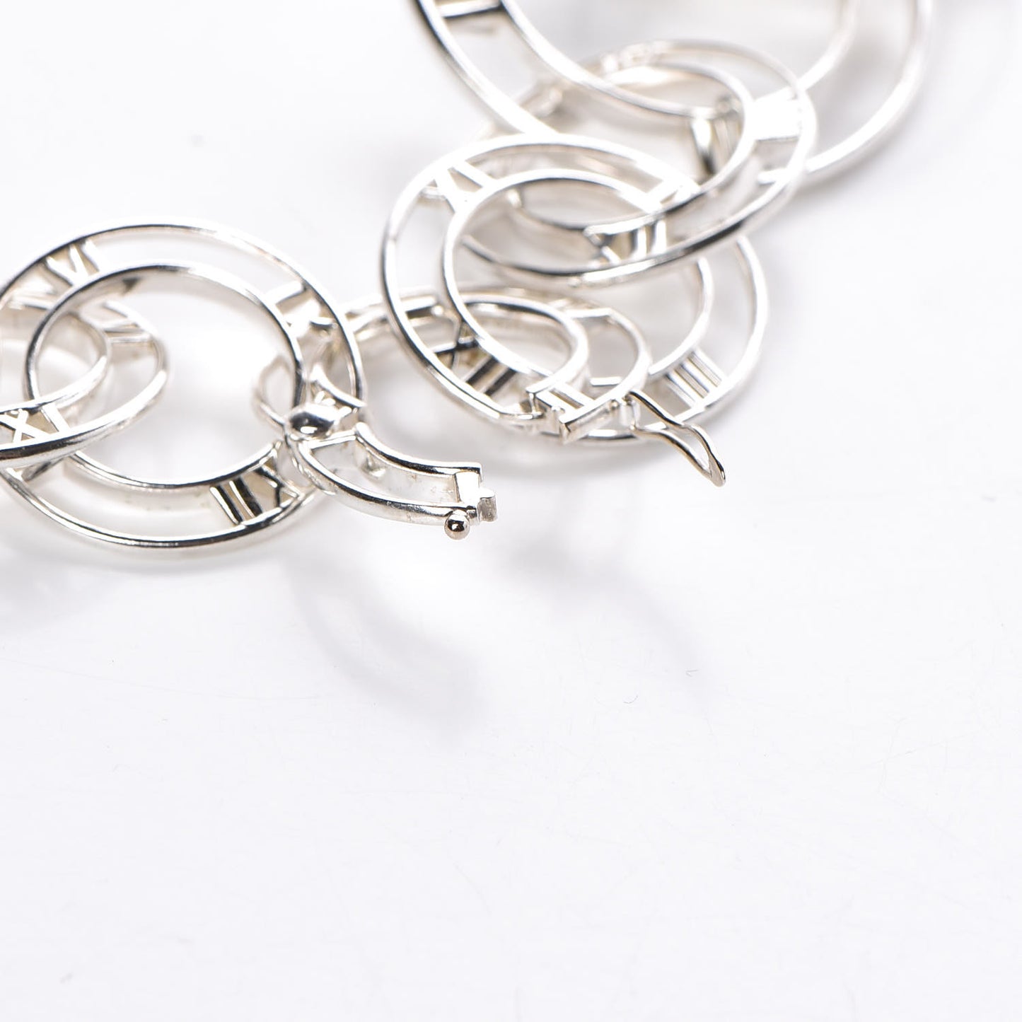 Sterling Silver Atlas Link Necklace