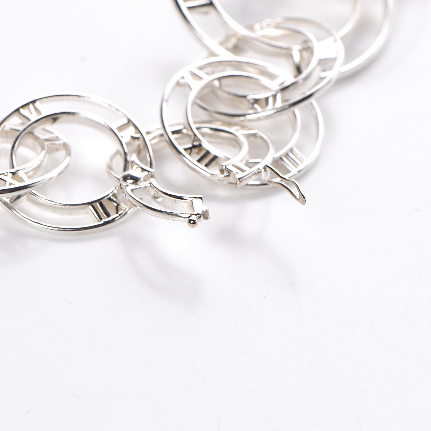 Tiffany Sterling Silver Atlas Link Necklace 5 of 5