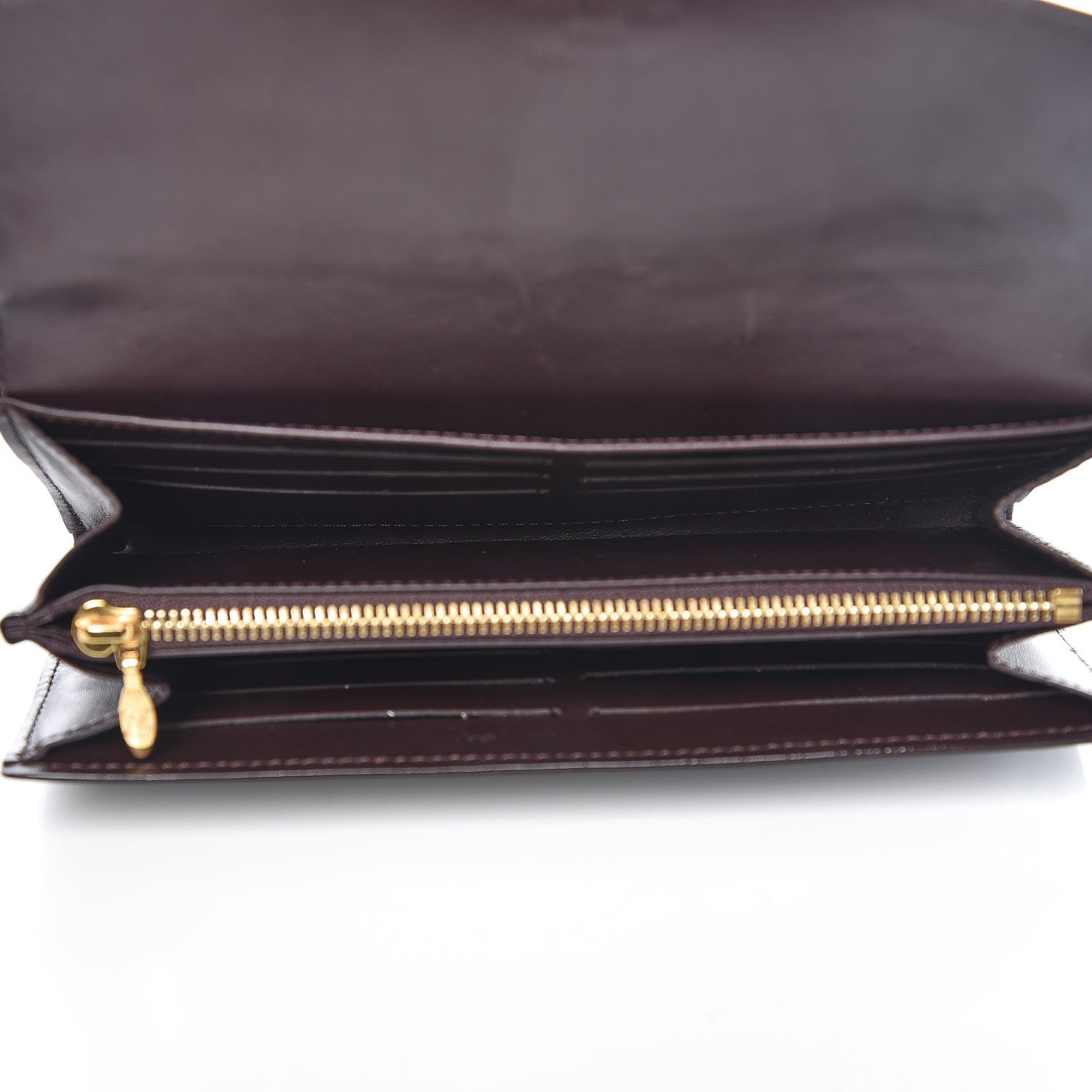 Louis Vuitton Vernis Sarah Wallet NM Amarante 5 of 8