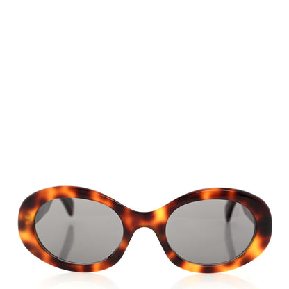 Celine Acetate Triomphe 01 Sunglasses CL 40194U Tortoise 2 of 7