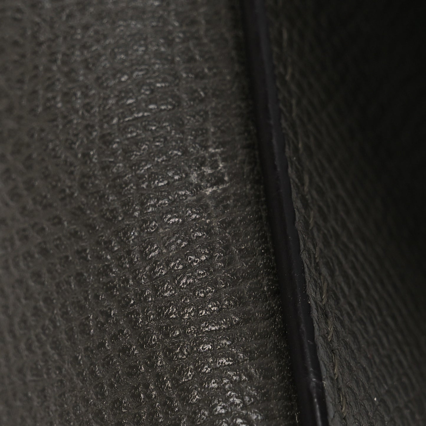 Baby Grained Calfskin Small Trotteur Grey