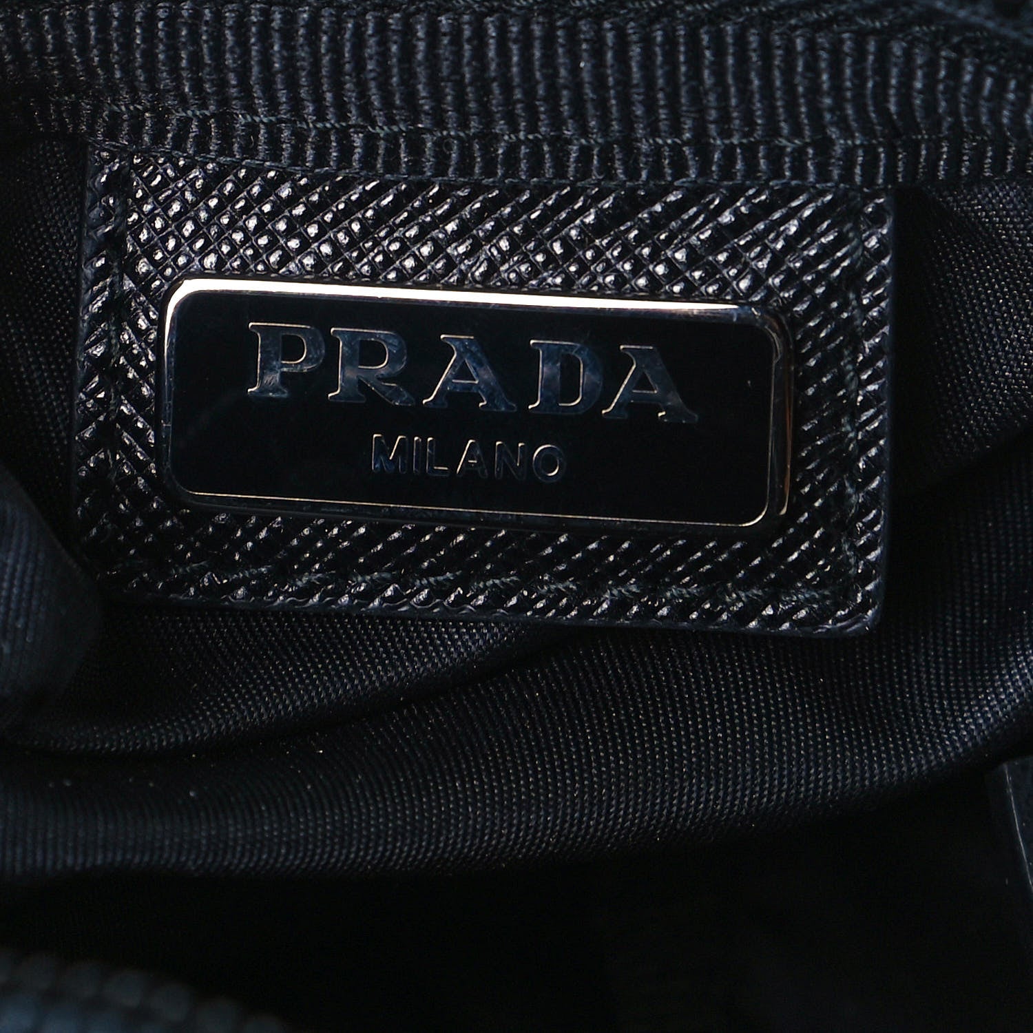 Prada Re-Nylon Vela Cosmetic Pouch Black 5 of 6