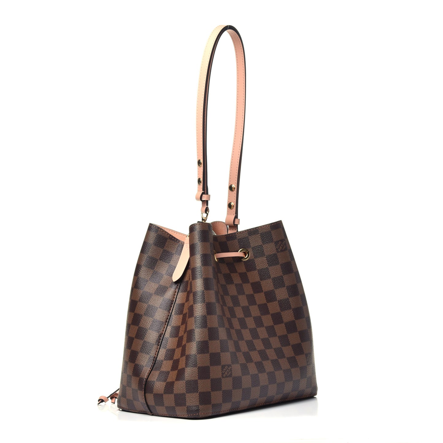 Damier Ebene Neonoe MM Venus Pink