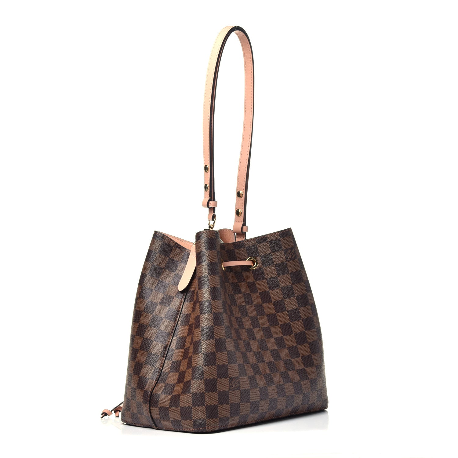 Louis Vuitton Damier Ebene Neonoe MM Venus Pink 2 of 11