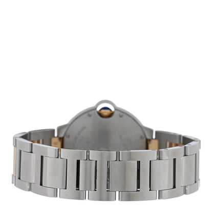 Cartier Stainless Steel 18K Yellow Gold 36mm Ballon Bleu De Cartier Automatic Watch 3 of 5