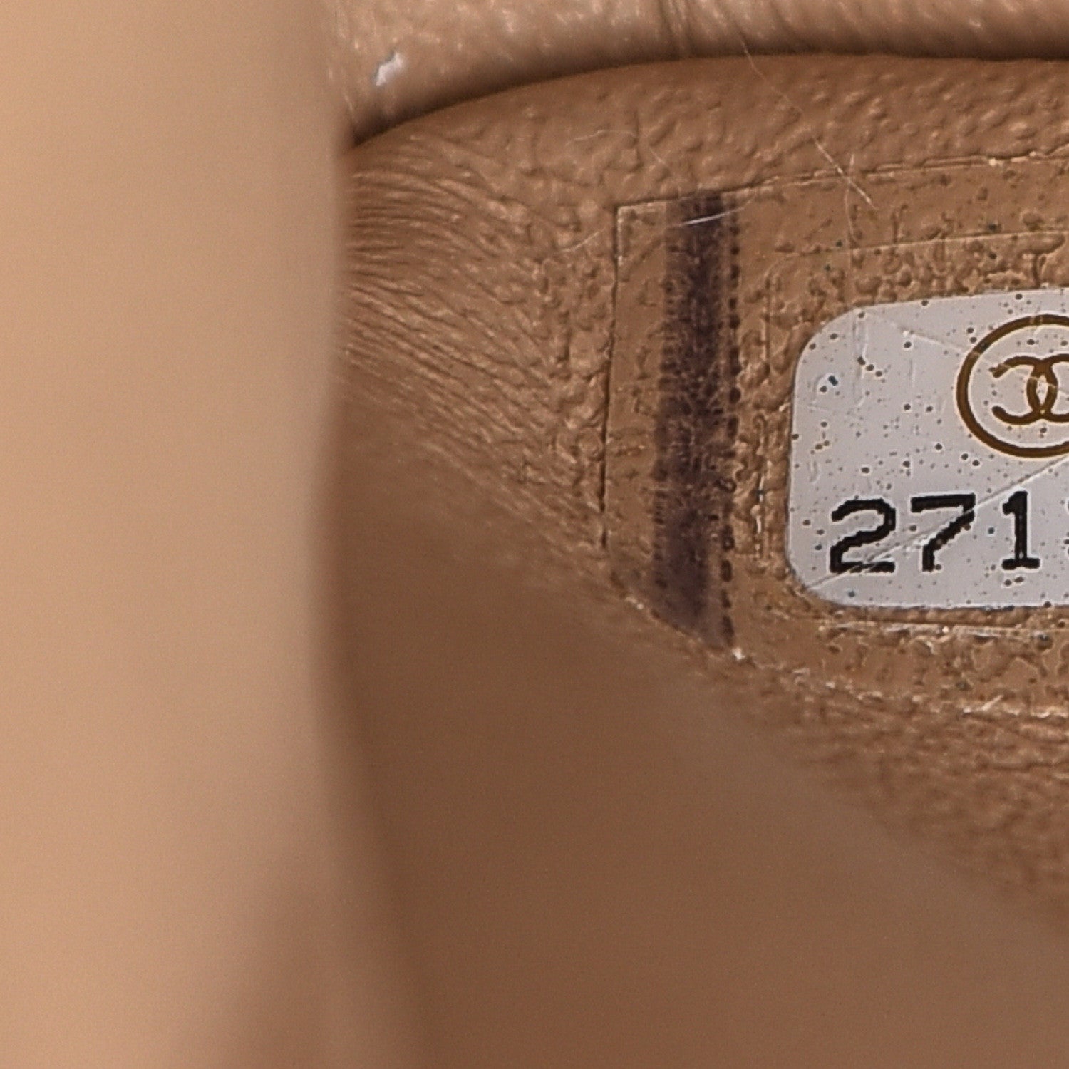 Chanel Lambskin Quilted Medium Double Flap Beige 7 of 11