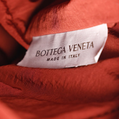 Bottega Veneta Lambskin Intreccio Small Helmet Bag China Red 6 of 10
