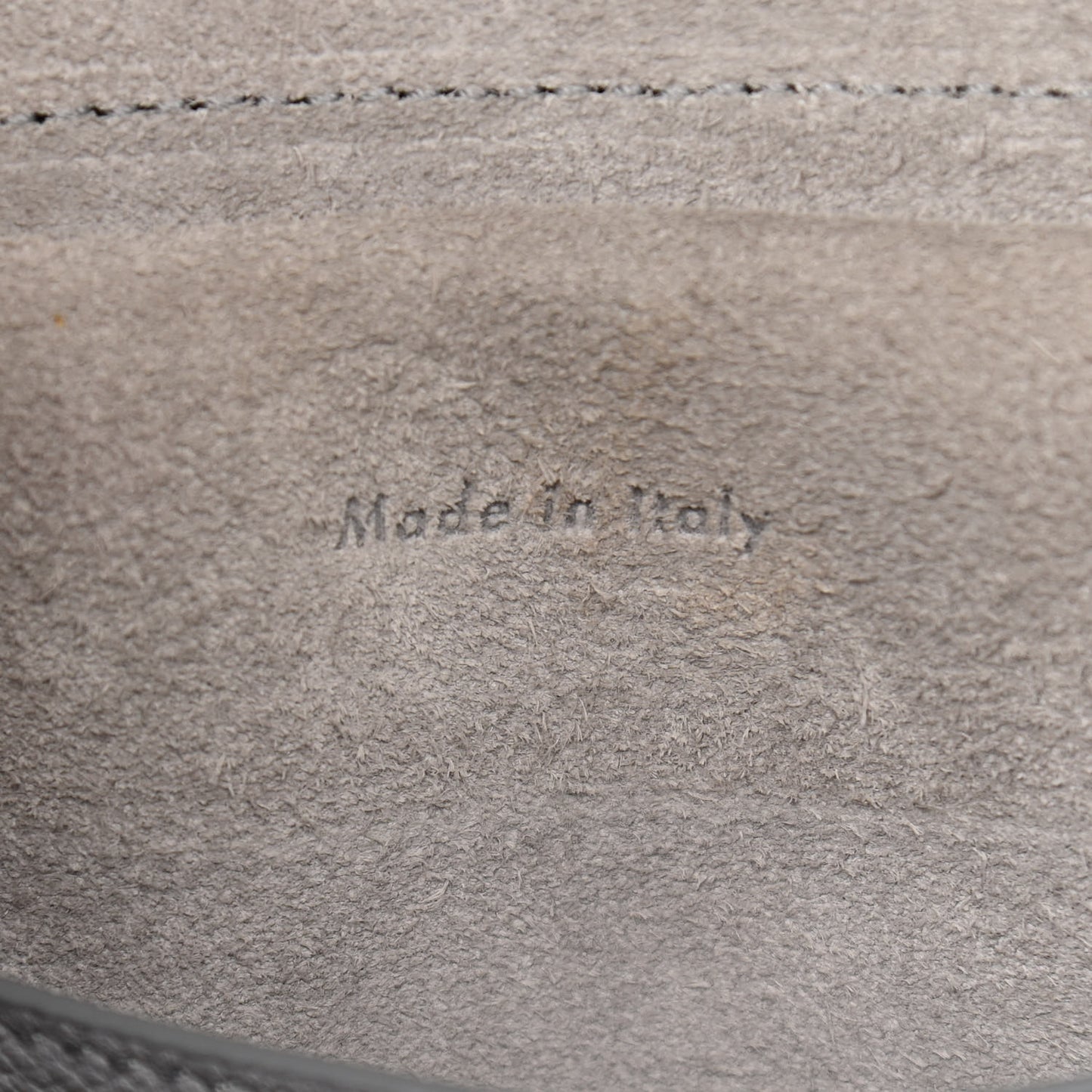 Grained Calfskin Micro Belt Bag Cloud
