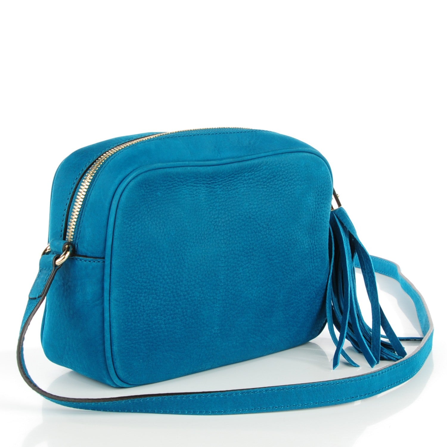 Gucci Vitello Range Small Soho Disco Bag Deep Cobalt 3 of 11