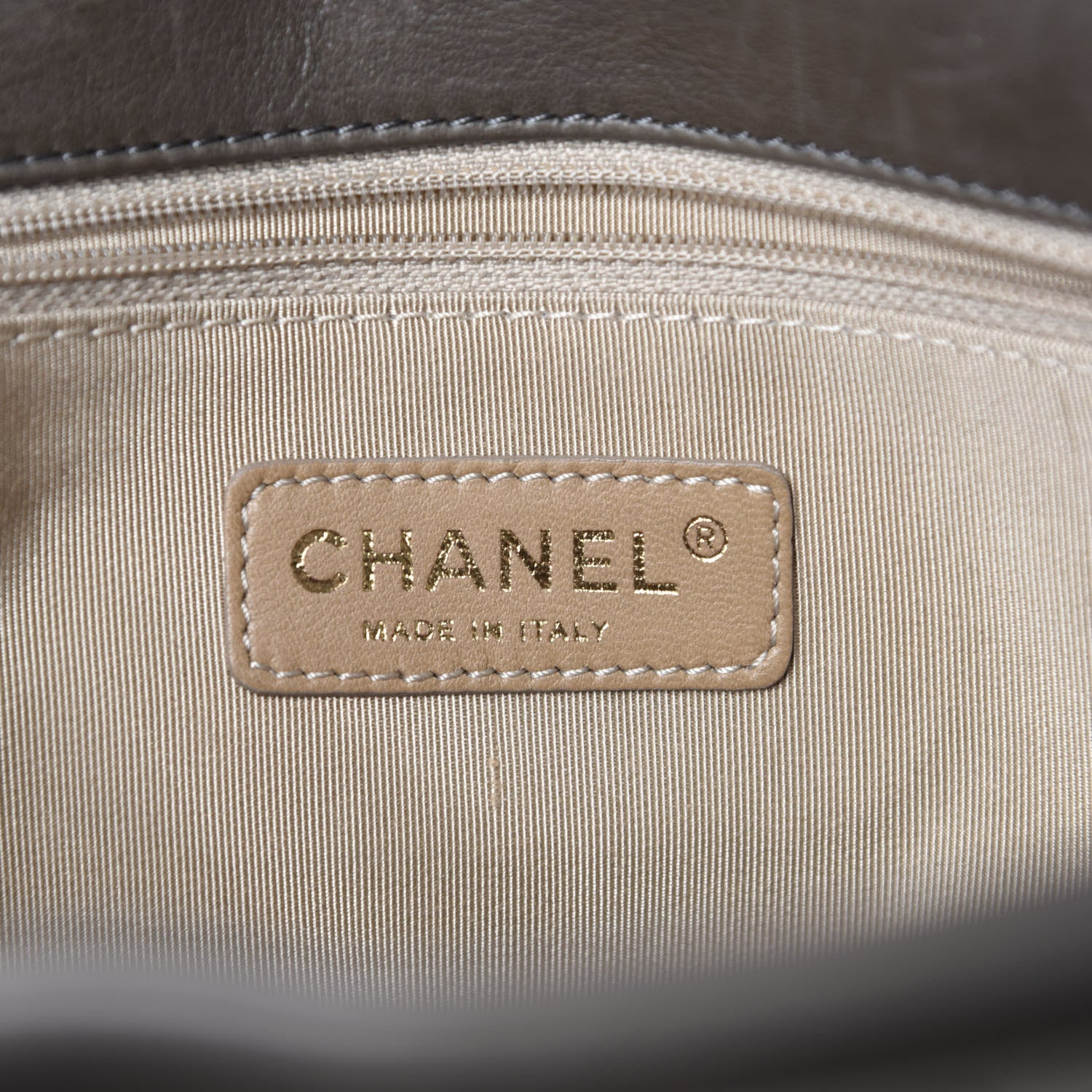 Chanel Calfskin Quilted Retro Chain Flap Dark Grey 8 of 11