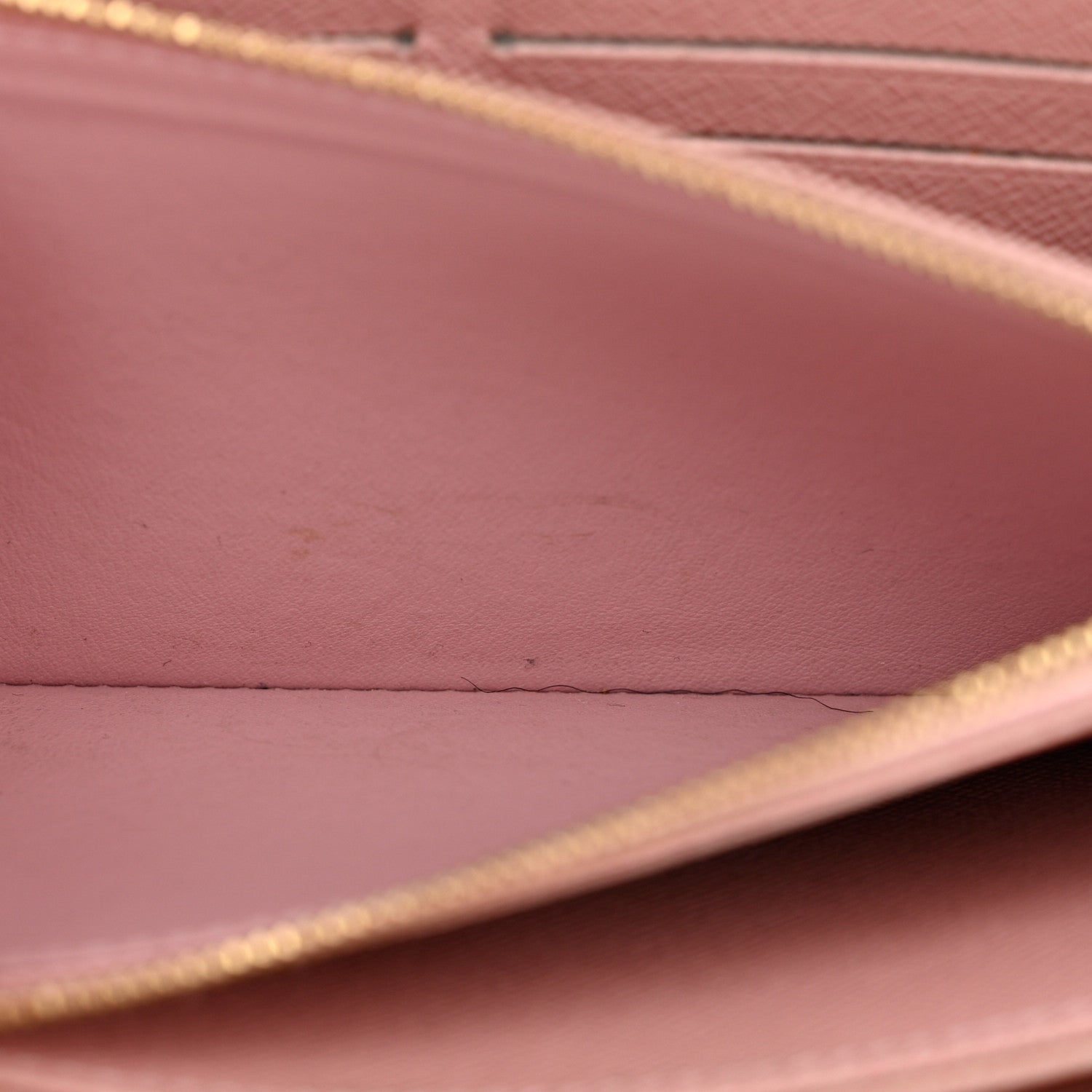 Louis Vuitton Damier Azur Zippy Wallet Rose Ballerine 8 of 8