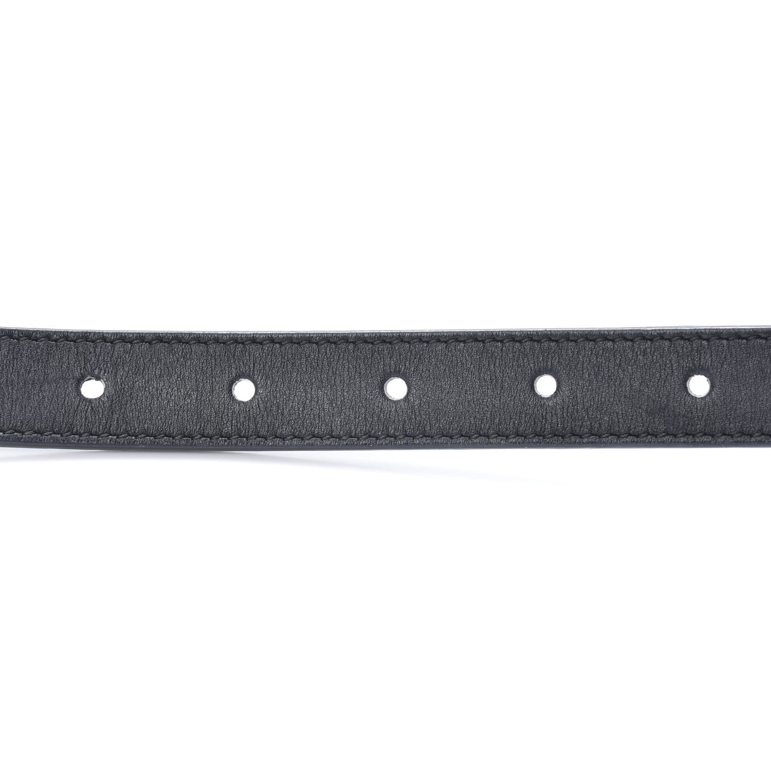 Gucci Calfskin Double G 20mm Belt 95 38 Black 4 of 7