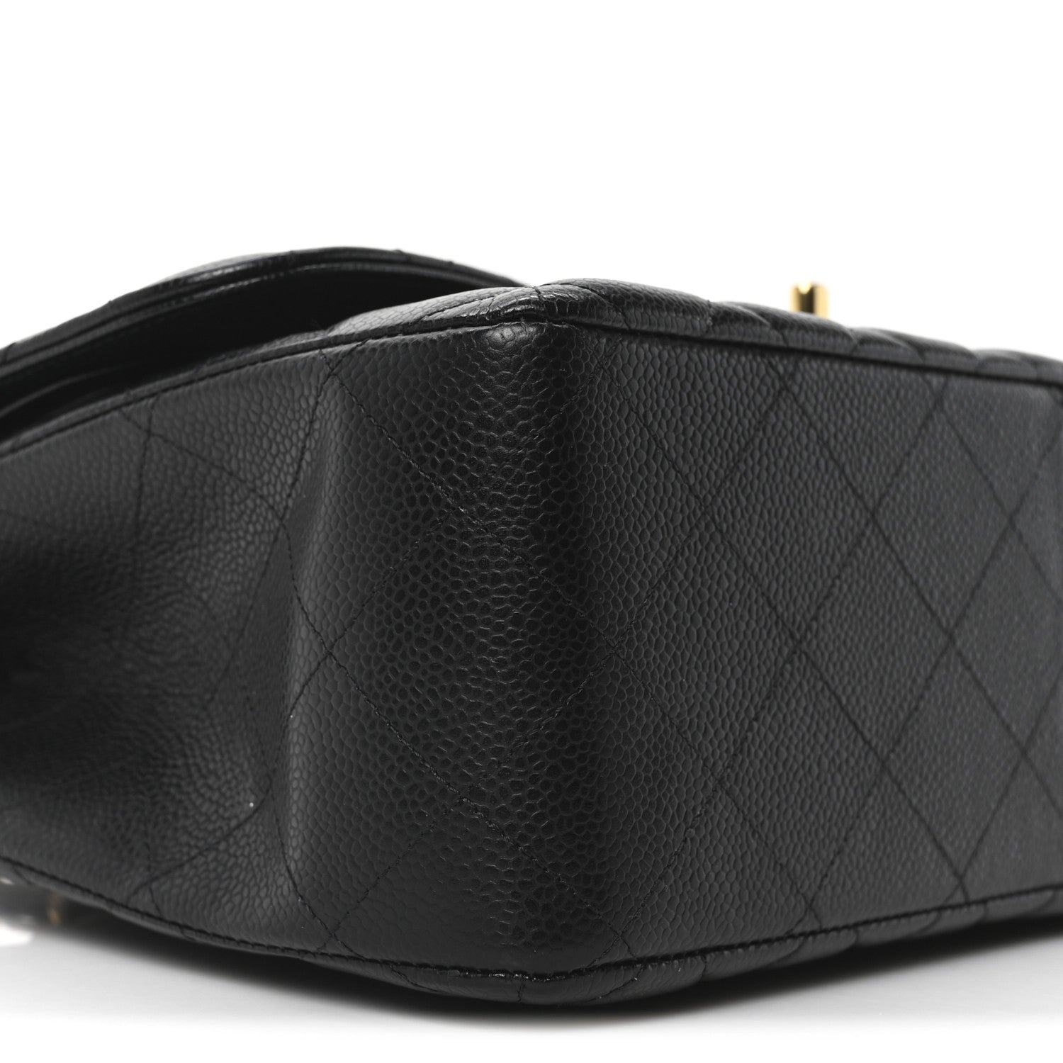 Chanel Caviar Quilted Jumbo Double Flap Black 9 of 10
