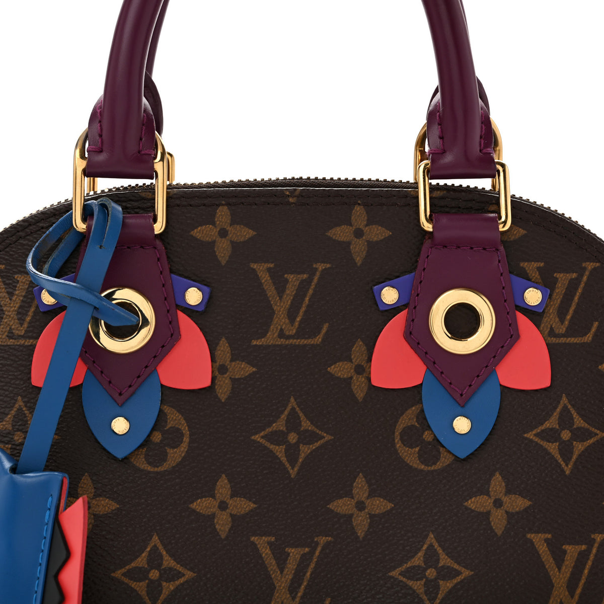 Louis Vuitton Monogram Totem Alma BB Magenta 8 of 13
