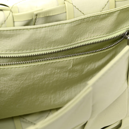 Bottega Veneta Calfskin Intrecciato Cassette Crossbody Bag Lemon Washed 6 of 11