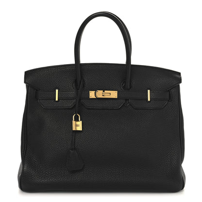 Hermes Togo Birkin 35 Black 1 of 13